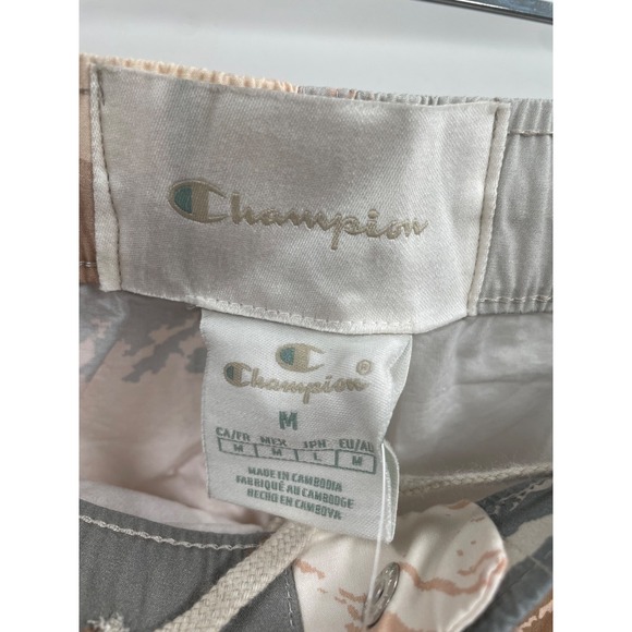 NWT Zumiez Champion Eco Camo Parachute Pants Men's Medium Natural 100% Cotton - Picture 12 of 15